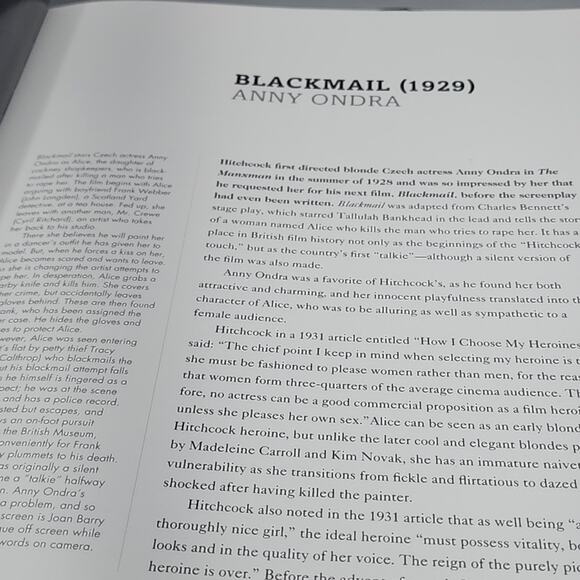 Hitchcocks Heroines by Caroline Young 2018, Hardcover Alfred Movie Stars - Picture 8 of 16
